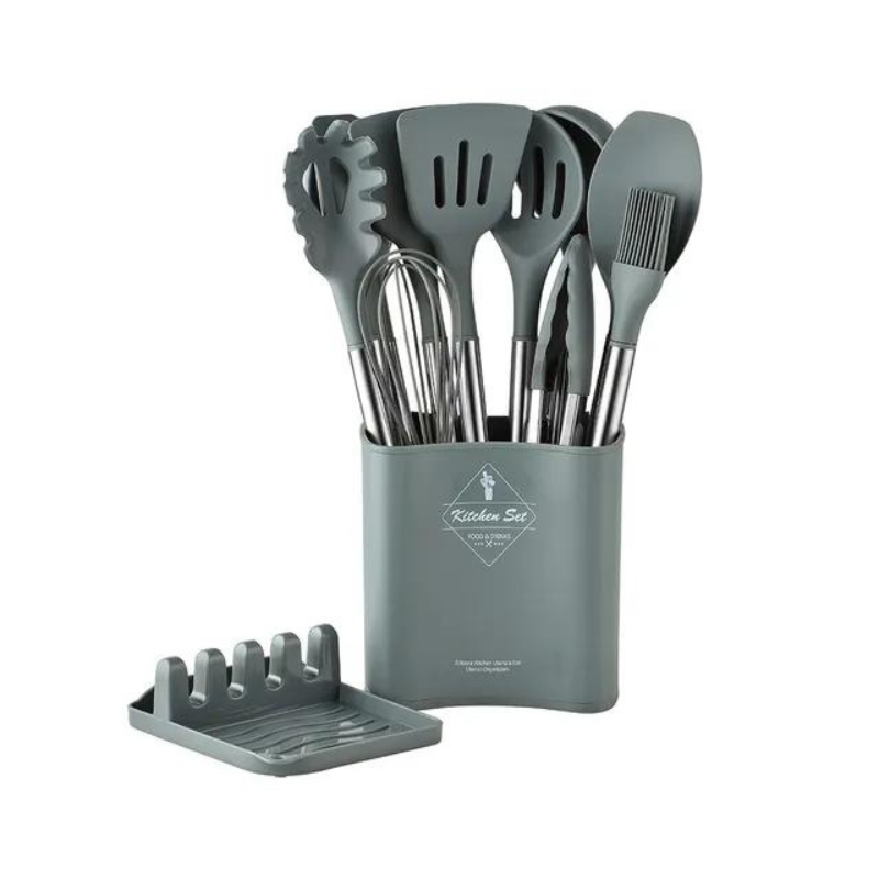 kit utensílios silicone12