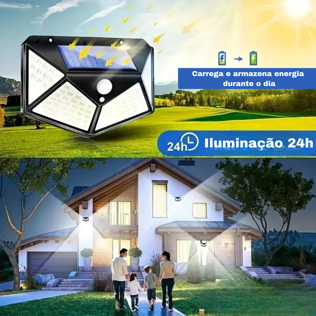 lâmpada solar